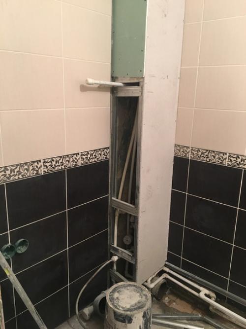 Наш ремонт ванной комнаты! 03