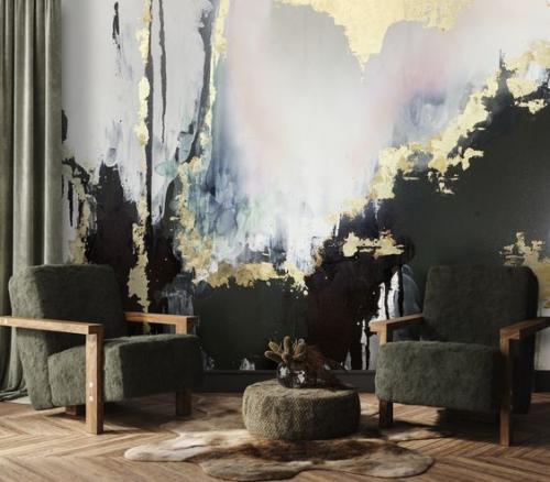 Настенная роспись сделает комнату действительно уникальной, поможет изменить восприятие помещения, сделать его зрительно просторнее. 03