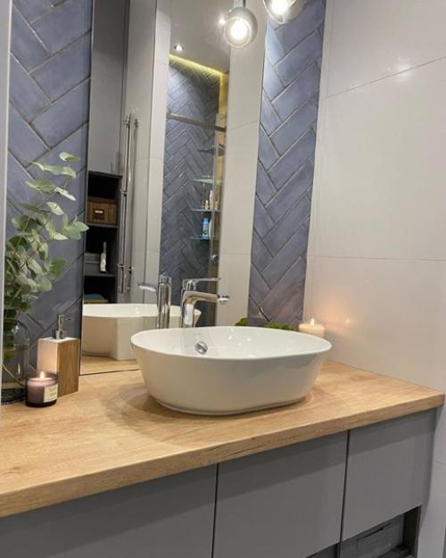 Стильный санузлы по дизайн - проекту. 01