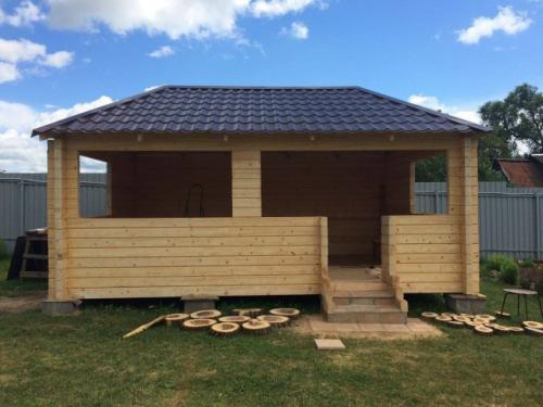 Постройка беседки - это наглядный пример поэтапного и продуманного строительства своими руками. 02