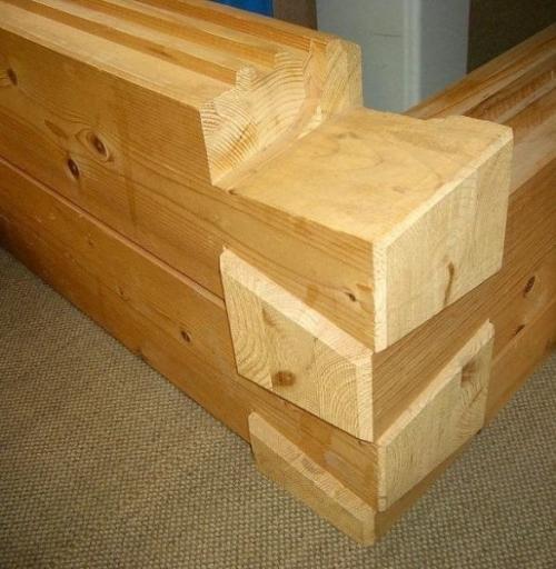 Учебникремонта. Крепление бруса - различные виды прочных соединений в схемах. 04