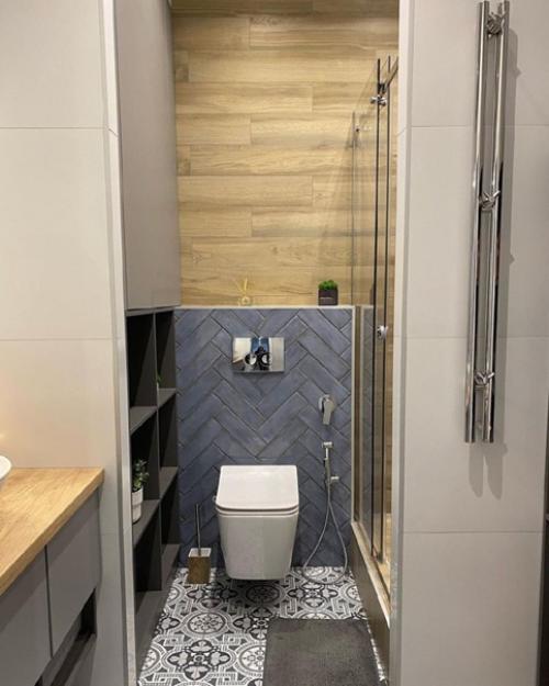 Стильный санузлы по дизайн - проекту. 02