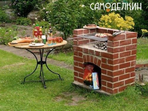 Мангал из кирпича своими руками. 05