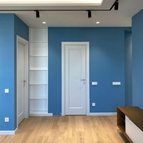 За основу дизайна взяты голубой и белый цвета. 05