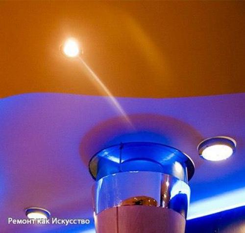 Мы выбираем светильник для натяжного потолка. 01