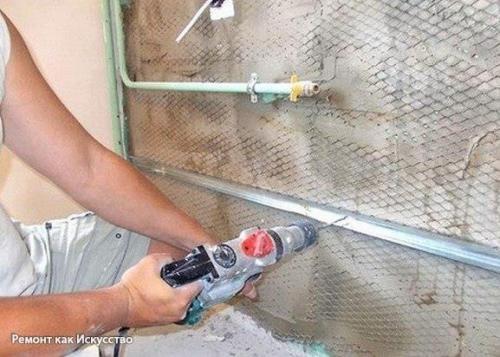 Экспресс - инструкция по укладке плитки в ванной. 09