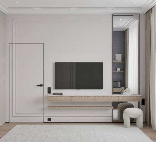 Современный светлый интерьер квартиры. 06