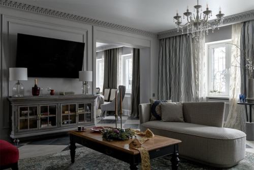 Преображение кухни и гостиной загородного дома Марии Мироновой и Екатерины градовой. 04