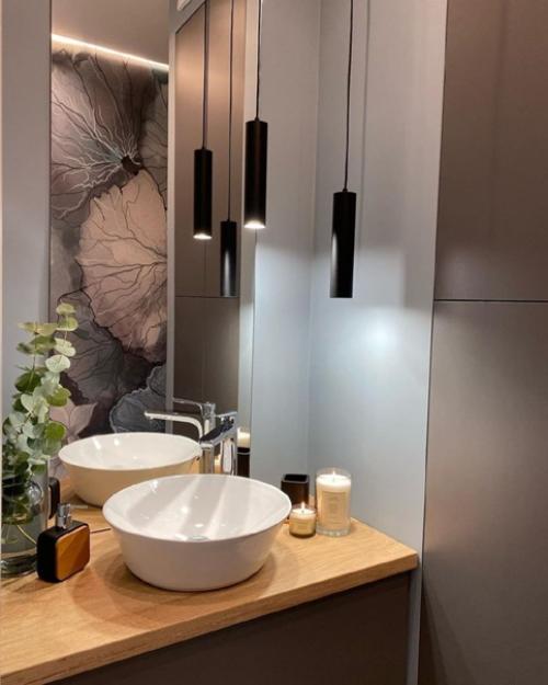 Стильный санузлы по дизайн - проекту. 09