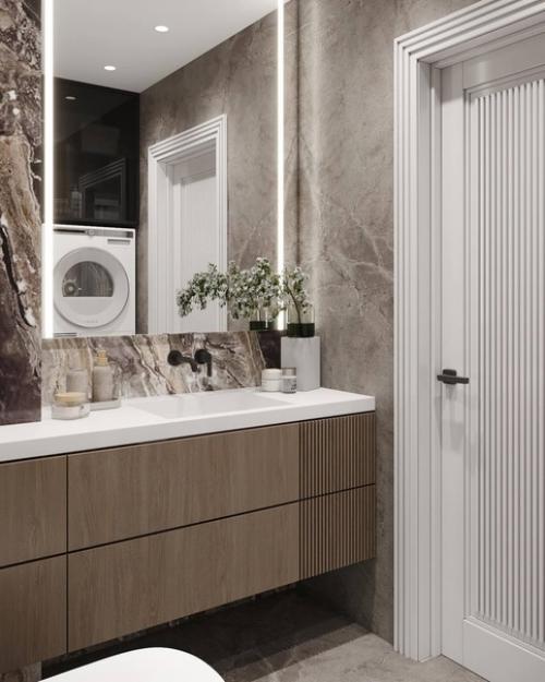 Утренняя подборка интерьеров санузлов. 05