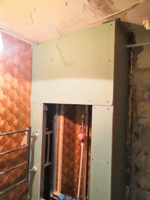 Капитальный ремонт в ванной. 03