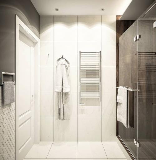 Ванная комната в таунхаусе в посёлке хрустальный парк, финский квартал. 03