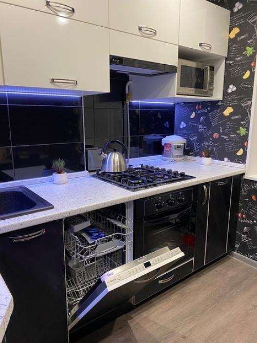 Наконец - то наша кухонька готова. 01