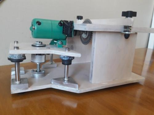 Фото + видeо.  Мини цир улярную пилу сдeлaл. 02