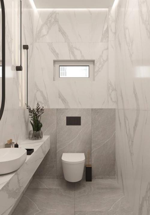 Какой вариант интерьера санузла вам нравится больше? 03