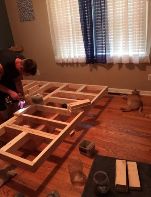 Летающая кровать своими руками. 01 Летающая кровать своими руками. 01