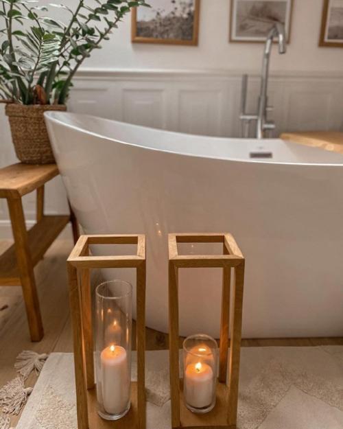 Ванная комната в скандинавском стиле. 01