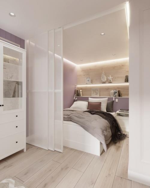 1-Комнатная квартира в светлых тонах. 04