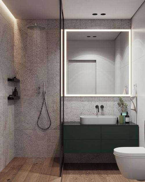 Ванная комната в стиле - минимализм. 03