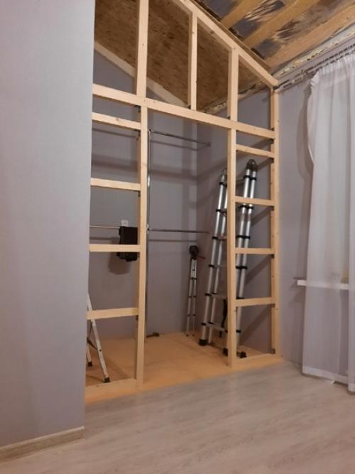 Наша Гардеробная за 3 дня. 01