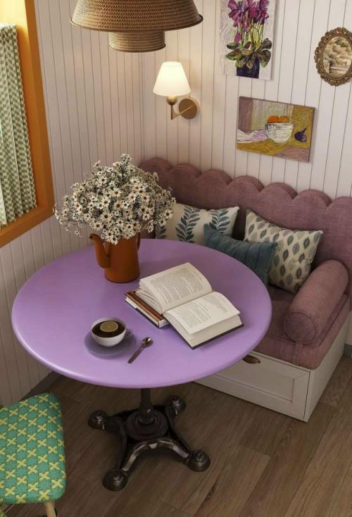 Эта маленькая дача - пример того, как даже ограниченное пространство можно превратить в настоящую жемчужину интерьера. 02