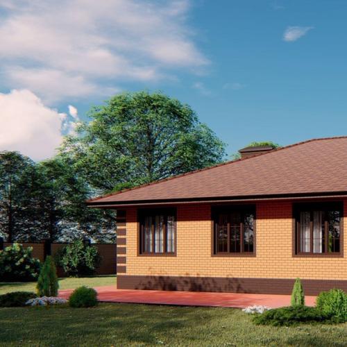 Проект одноэтажного дома площадью 194. 03