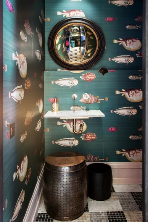 Неожиданные решения в дизайне ванной комнаты от Blanca Hevia. 05