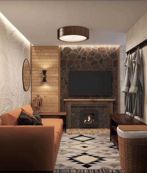 Комната отдыха в бане. 02