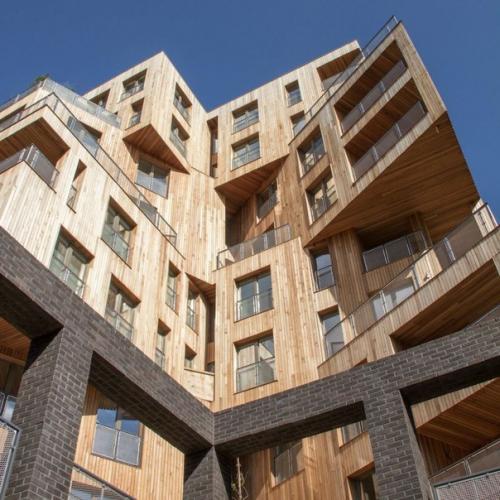 В большинстве европейских городов уже давно процветают компании, занимающиеся строительством типовых деревянных небоскребов. 05