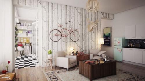 Ремонт в гостиной своими руками. 01