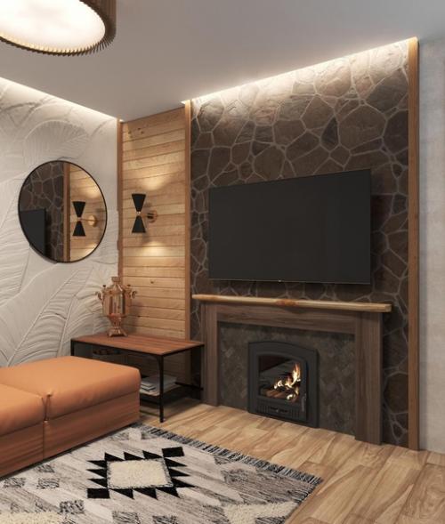 Комната отдыха в бане. 01