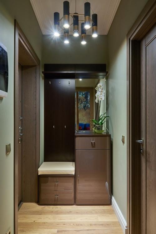 Элегантное преображение кухни - гостиной в новой квартире замечательной актрисы Марии Шукшиной. 04