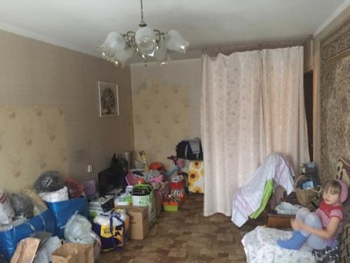 Изолировали проходную комнату. 01