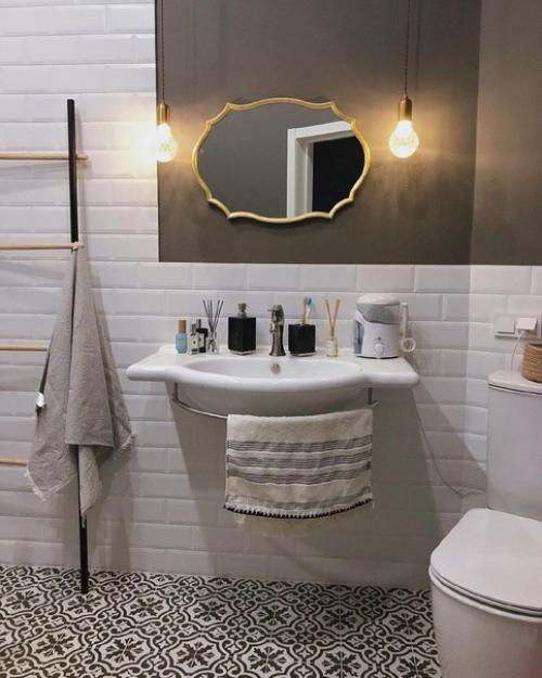 Винтажная ванная комната. 05