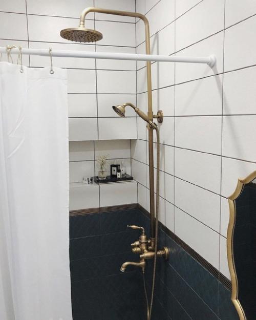 Винтажная ванная комната. 02