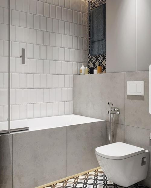 Проект ванной комнаты. 02