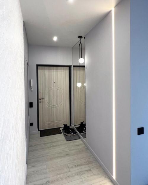 Кухня - гостиная в двух комнатной квартире. 08