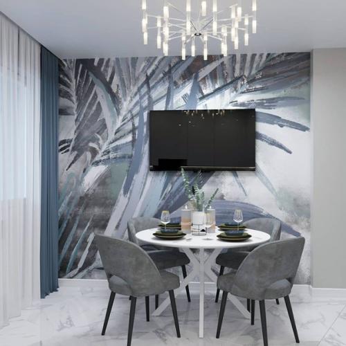 Стильный дизайн - проект небольшой квартиры в современном стиле. 02