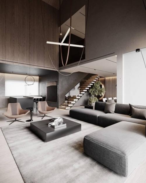 Это часть кухонной зоны в доме созданная для семьи. 01