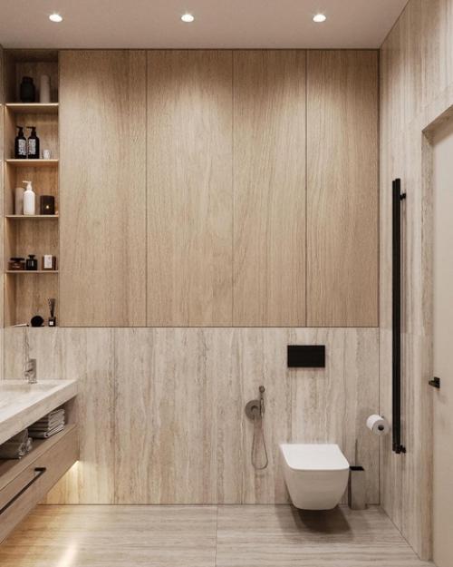 Интерьер ванной комнаты. 06