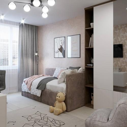 Стильный дизайн - проект небольшой квартиры в современном стиле. 07