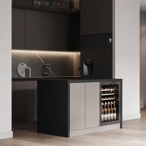 Интерьер квартиры в единой цветовой палитре. 06