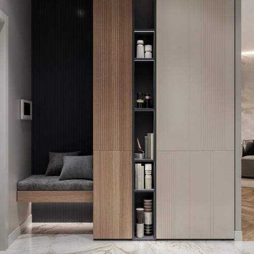 Светлый и уютный интерьер квартиры в пастельных тонах. 09