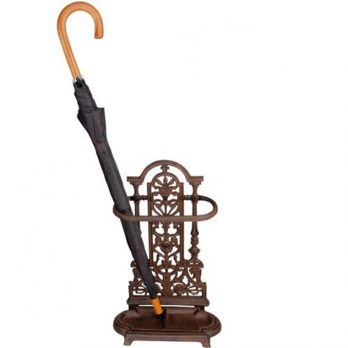 Подставка для зонтов в виде цилиндра подойдет, если у вас зонт - трость. 05