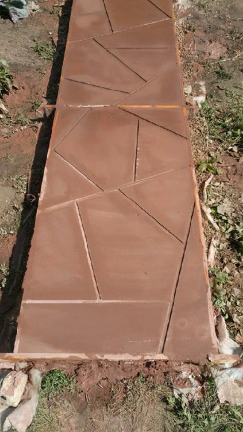 Залили с тестем по участку 30 метров такой дорожки. 06 Залили с тестем по участку 30 метров такой дорожки. 06