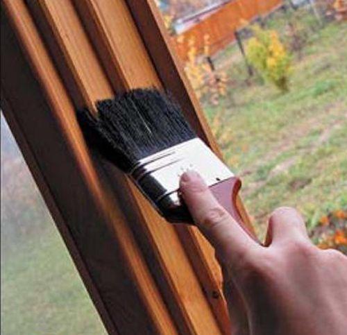 Как утеплить деревянные окна к зиме. 07