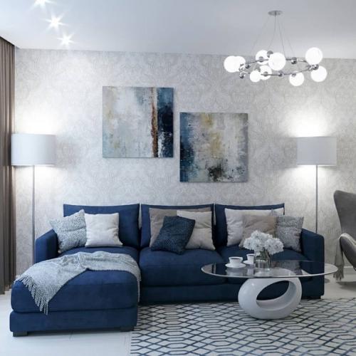 Стильный дизайн - проект небольшой квартиры в современном стиле. 03