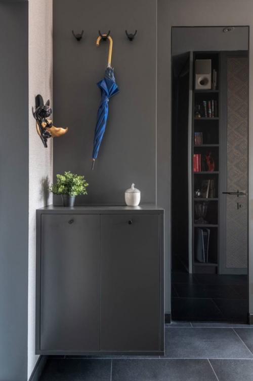 Стильный дизайн небольшого пространства, площадью 23 кв. 04