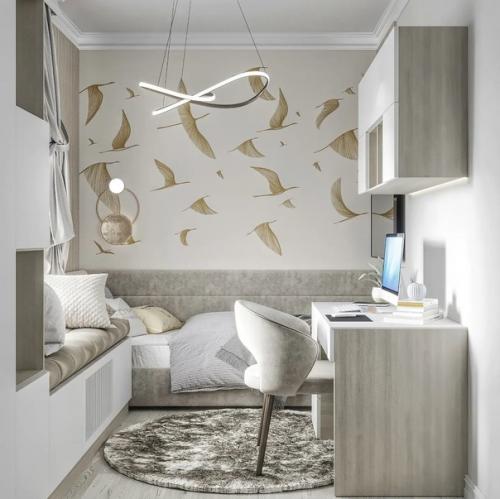 Уютная комната для девочки подростка. 03