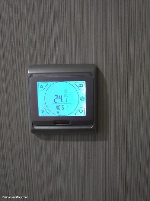 Теплый пол, утепление и капитальный ремонт. 07